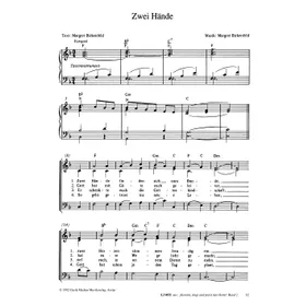 Produktbild des Artikels Zwei Hände (Noten - Download)