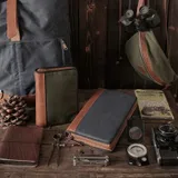 Stimmungsbild zu Bibelhülle Waxed Canvas 18,5x12,7x3,7 - oliv