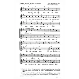 Produktbild des Artikels Äpfel, Nüsse, Süsse Sachen (Noten - Download)