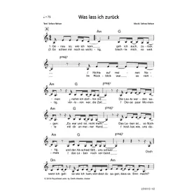 Produktbild des Artikels Was lass ich zurück (Noten - Download)