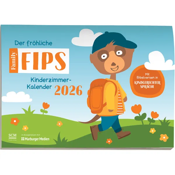 Produktbild des Artikels Der fröhliche Family-Fips Kinderzimmer-Kalender 2026 (Kalender - Geheftet)
