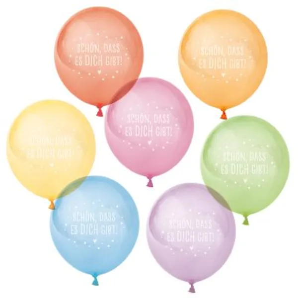 Produktbild des Artikels Luftballons - Schön, dass es dich gibt 10er Pack ()
