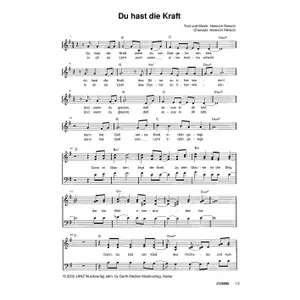 Produktbild des Artikels Du hast die Kraft (Noten - Download)