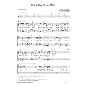 Produktbild des Artikels Keine Macht der Welt (Noten - Download)