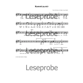 Produktbild des Artikels Kommt zu mir (Noten - Download)