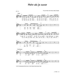 Produktbild des Artikels Mehr als je zuvor (Noten - Download)