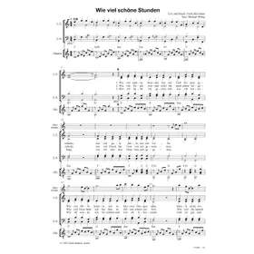 Produktbild des Artikels Wie viel schöne Stunden (Noten - Download)