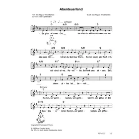 Produktbild des Artikels Abenteuerland (Noten - Download)