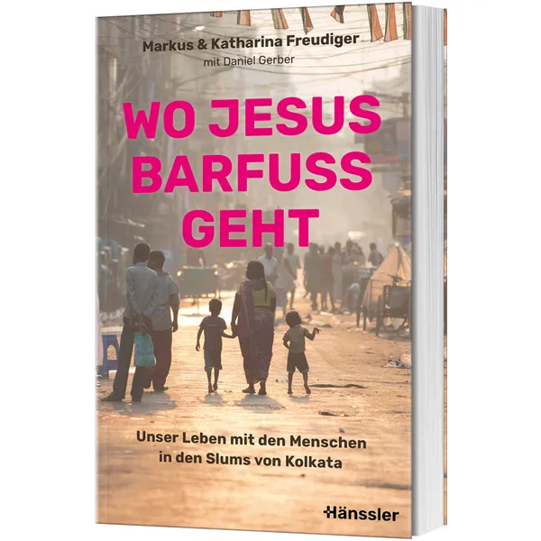 Produktbild des Artikels Wo Jesus barfuß geht (Buch - Klappenbroschur)