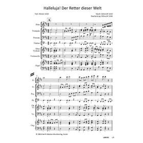 Produktbild des Artikels Halleluja! Der Retter dieser Welt ist da (Noten - Download)