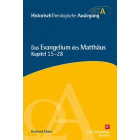 Produktbild des Artikels Das Evangelium des Matthäus, Kapitel 15-28 (E-Book - PDF Datei)