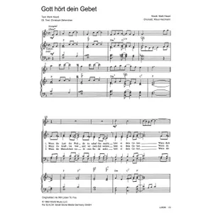 Produktbild des Artikels Gott hört dein Gebet (Noten - Download)