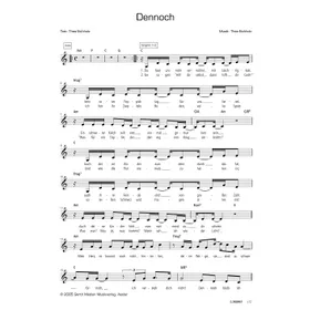 Produktbild des Artikels Dennoch (Noten - Download)