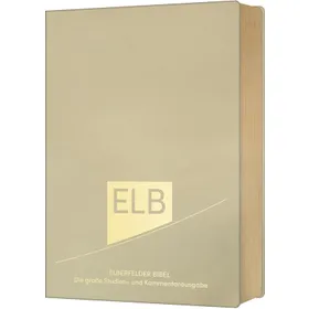 Produktbild des Artikels Elberfelder Bibel. Die große Studien- und Kommentarausgabe Leder mit Goldschnitt (Bibel - Leder)