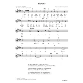 Produktbild des Artikels Üse Vater (Noten - Download)