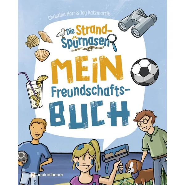 Produktbild des Artikels Die Strandspürnasen - Mein Freundschaftsbuch (Buch - Gebunden)