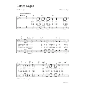 Produktbild des Artikels Gottes Segen (Noten - Download)
