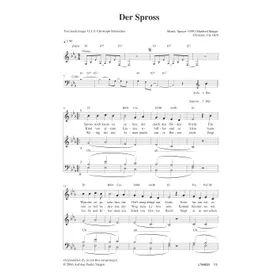 Produktbild des Artikels Der Spross (Noten - Download)