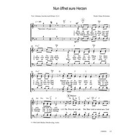 Produktbild des Artikels Nun öffnet eure Herzen (Noten - Download)