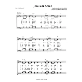 Produktbild des Artikels Jesus am Kreuz (Noten - Download)