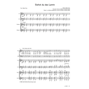 Produktbild des Artikels Siehst du das Lamm (Noten - Download)