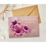 Stimmungsbild zu Faltkarte "Gottes Segen zum Geburtstag" - Blume