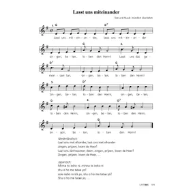 Produktbild des Artikels Lasst uns miteinander (Noten - Download)