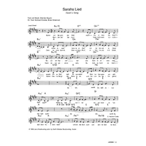 Produktbild des Artikels Sarahs Lied (Noten - Download)