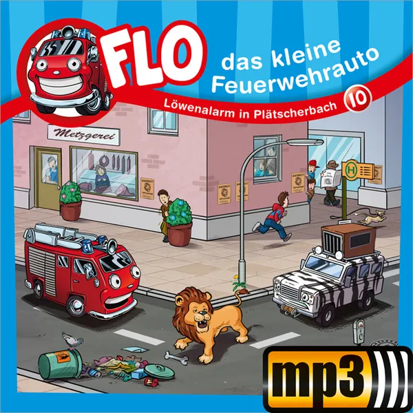 Produktbild des Artikels Löwenalarm in Plätscherbach - Folge 10 (MP3-Hörspiel - Download)