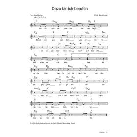 Produktbild des Artikels Dazu bin ich berufen (Noten - Download)