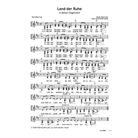 Produktbild des Artikels Land der Ruhe (Noten - Download)