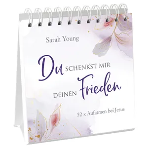 Produktbild des Artikels Du schenkst mir deinen Frieden - Aufstellbuch (Buch - Spiralbindung)