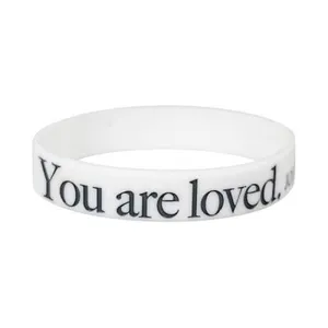 Produktbild des Artikels Armband "You are loved" - weiß ()