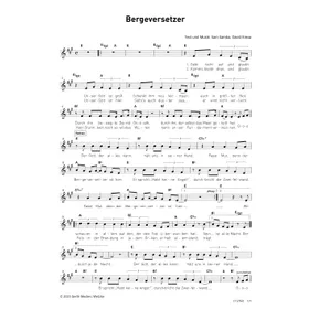 Produktbild des Artikels Bergeversetzer (Noten - Download)