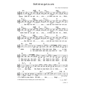 Produktbild des Artikels Gott ist so gut zu uns (Noten - Download)