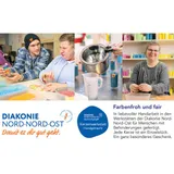 Stimmungsbild zu Regenbogen-Stumpen-Kerze