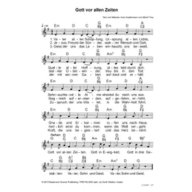 Produktbild des Artikels Gott vor allen Zeiten (Noten - Download)