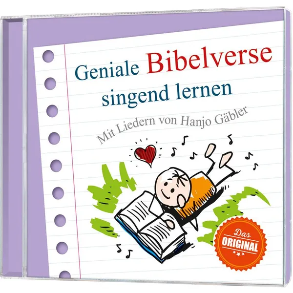 Produktbild des Artikels Geniale Bibelverse singend lernen (Audio - CD)