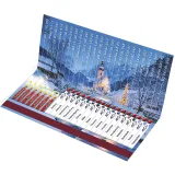 Stimmungsbild zu Streichholz-Adventskalender "Frohe Weihnachten"