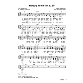 Produktbild des Artikels Hungrig komm ich zu dir (Noten - Download)