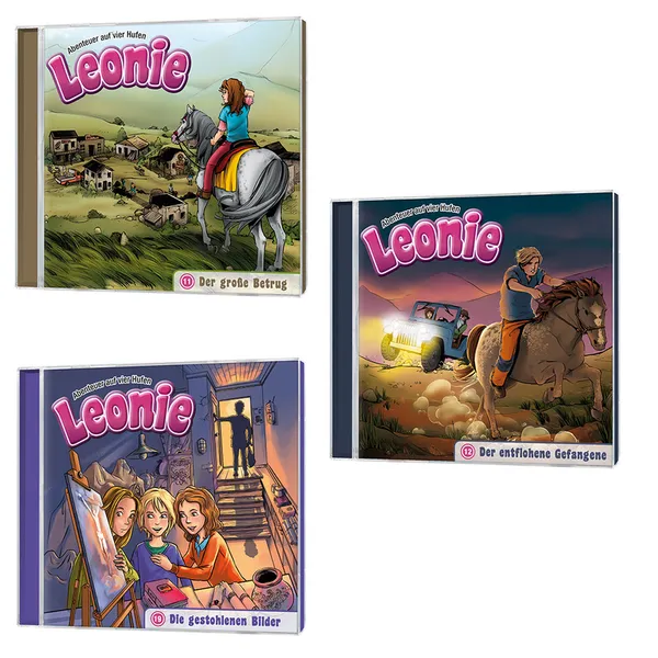 Produktbild des Artikels Leonie - Abenteuer auf vier Hufen - CD-Set 13 (Hörbuch/Hörspiel - CD)