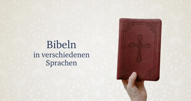 Bibeln in verschiedenen Sprachen