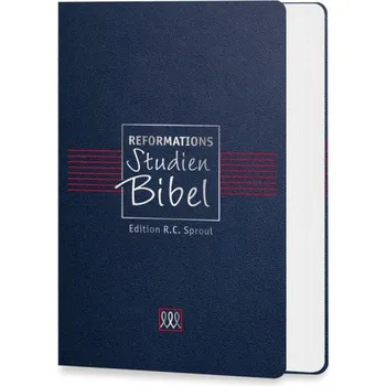 Produktbild des Artikels Reformations-Studien-Bibel 2017- Version blau (Bibel - Leder)
