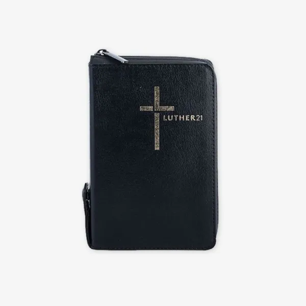 Produktbild des Artikels Luther21 - Taschenausgabe - Lederfaserstoff mit Reißverschluss (Bibel - Kunstleder)
