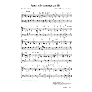 Produktbild des Artikels Jesus, wir kommen zu dir (Noten - Download)