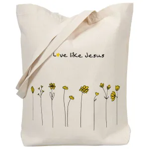 Produktbild des Artikels Baumwolltasche "Love like Jesus" ()