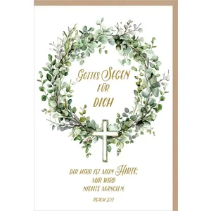 Produktbild des Artikels Faltkarte "Gottes Segen für Dich" - Einsegnung/Bibl.Unterricht (Schreibwaren)