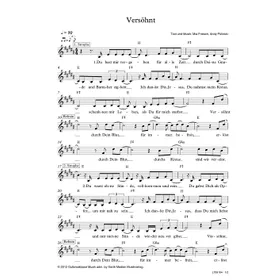 Produktbild des Artikels Versöhnt (Noten - Download)