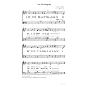 Produktbild des Artikels Herr, hilf mir gehn (Noten - Download)