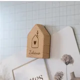 Stimmungsbild zu Holzhaus Magnet "Zuhause"